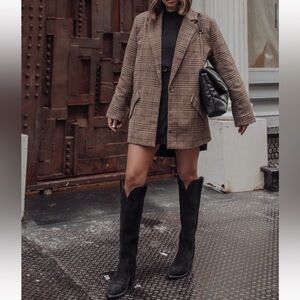 Lucchese Edie Black Boots